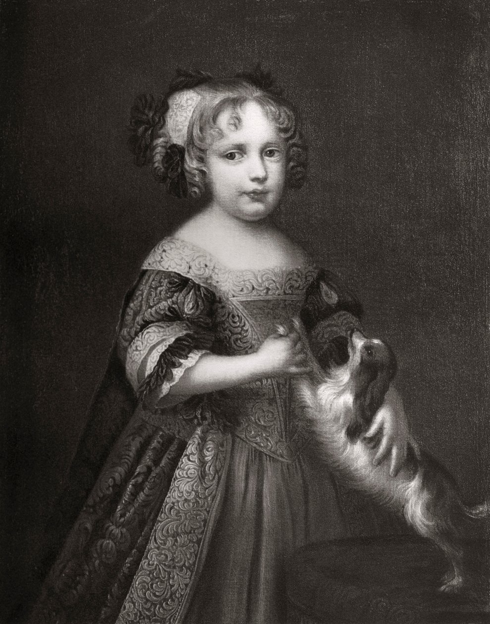 Prinses later Koningin Anne, ca. 1670-1675 1906 door Unbekannt