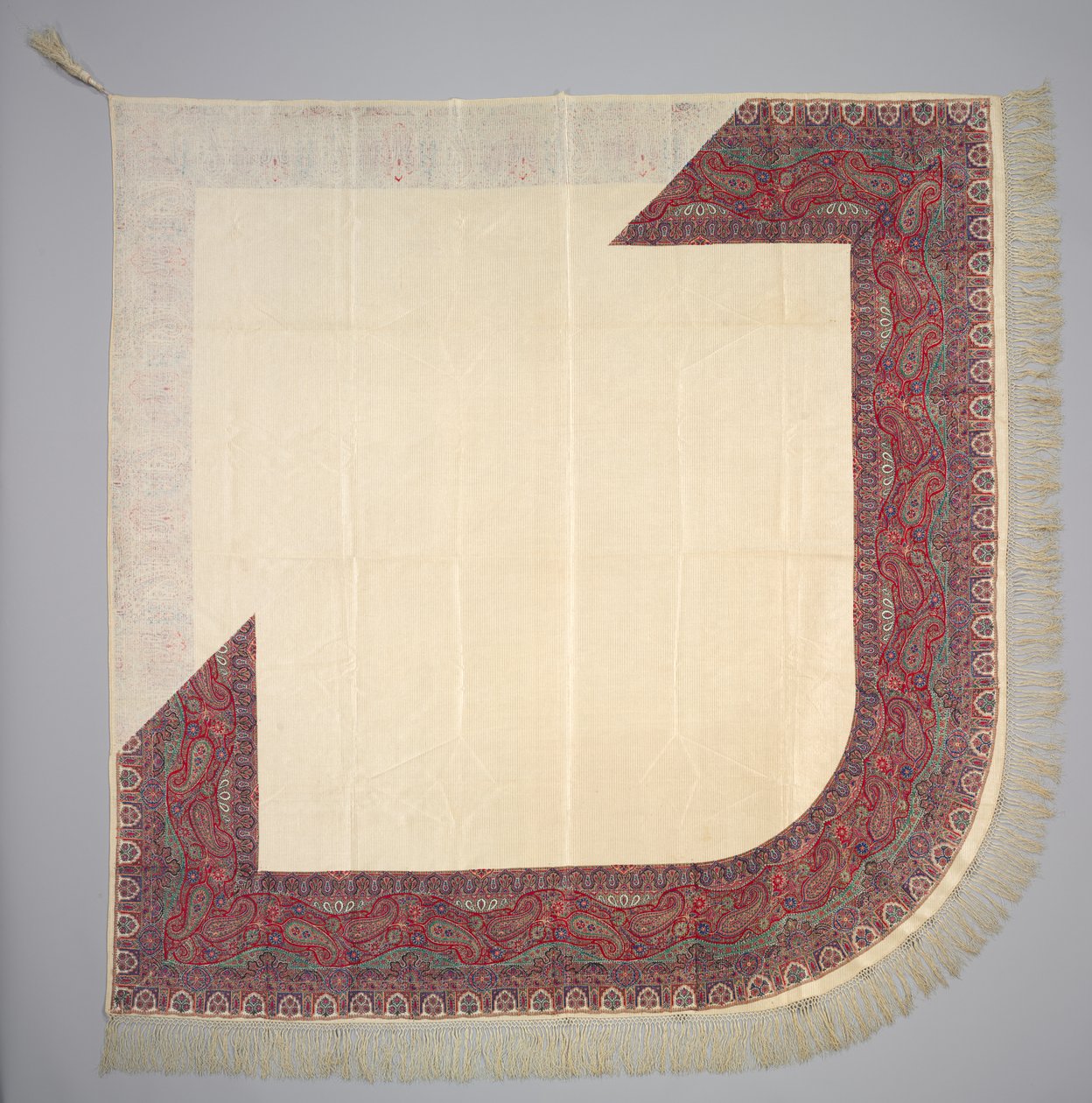 Gedrukte Zijde Omslagdoek, 1835-1840 door Unbekannt