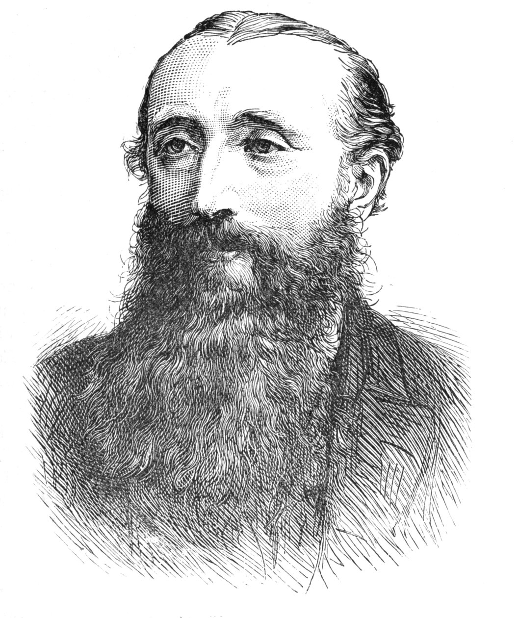Professor Palmer, ca. 1882 door Unbekannt