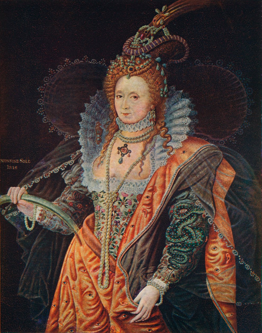 Koningin Elizabeth I, 16e eeuw 1905 door Unbekannt