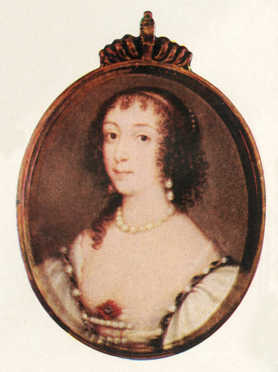 Koningin Henrietta Maria, ca. 1640-1643, 1947 door Unbekannt