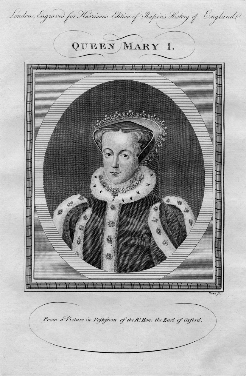 Koningin Mary I, 1780s door Unbekannt