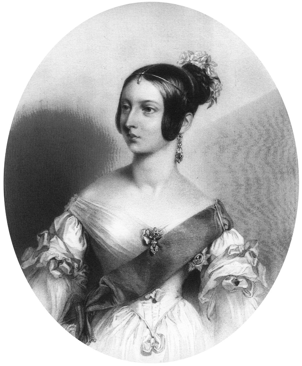 Koningin Victoria als jong meisje, ca. 1830s door Unbekannt