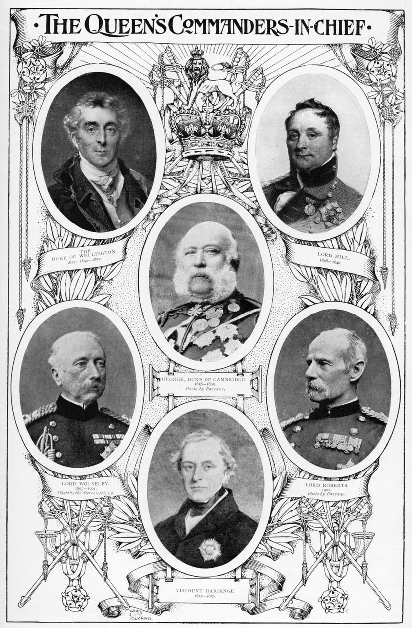 Commandanten van koningin Victoria, 1901 door Unbekannt