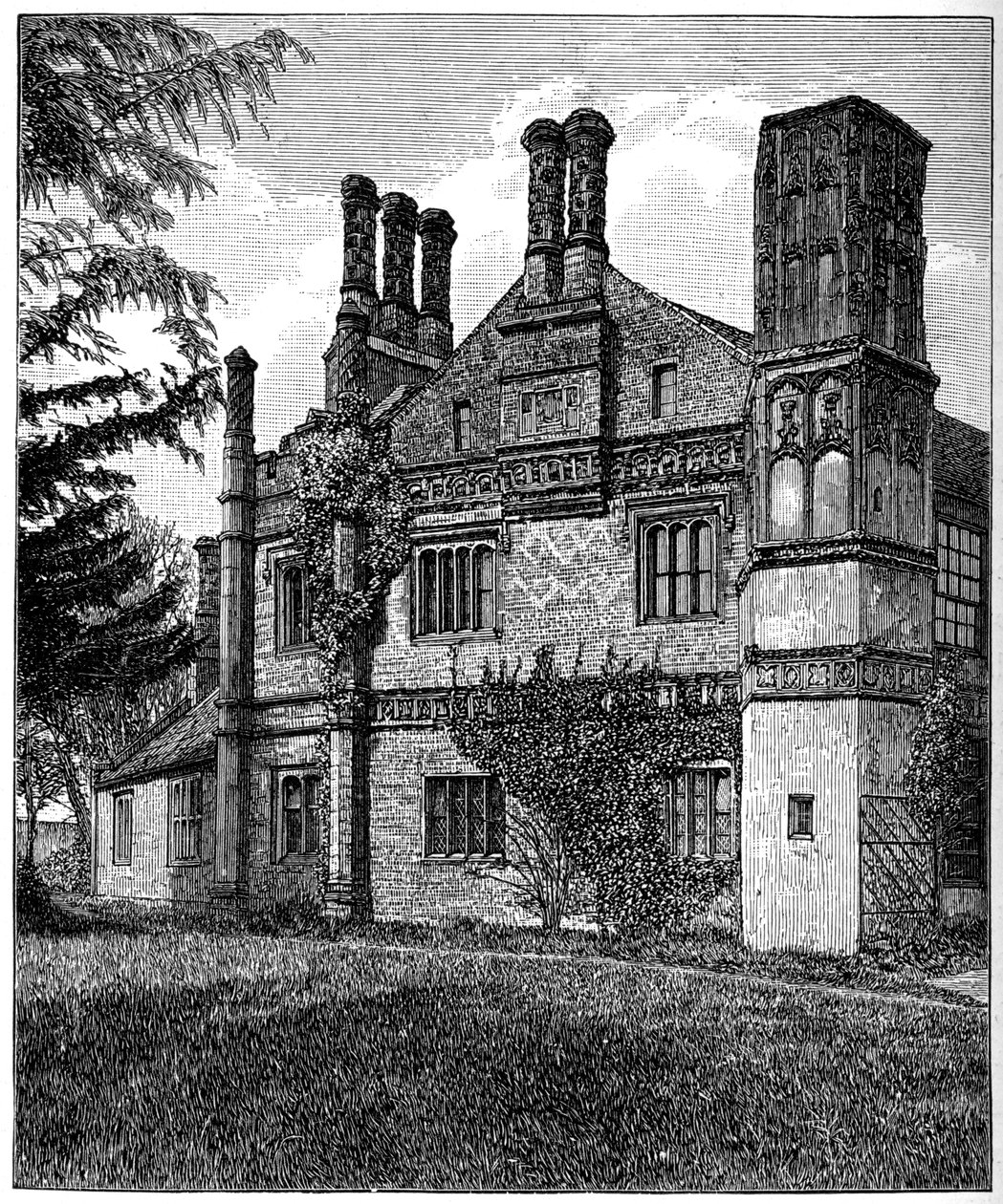 Rectory House, Great Snoring, Norfolk, eind 15e eeuw, 1893 door Unbekannt