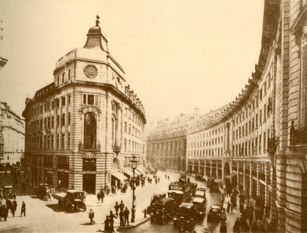 Regent Street Herbouwd, ca. 1930 door Unbekannt