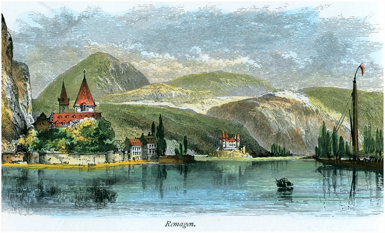 Remagen, Duitsland, ca. 1875 door Unbekannt
