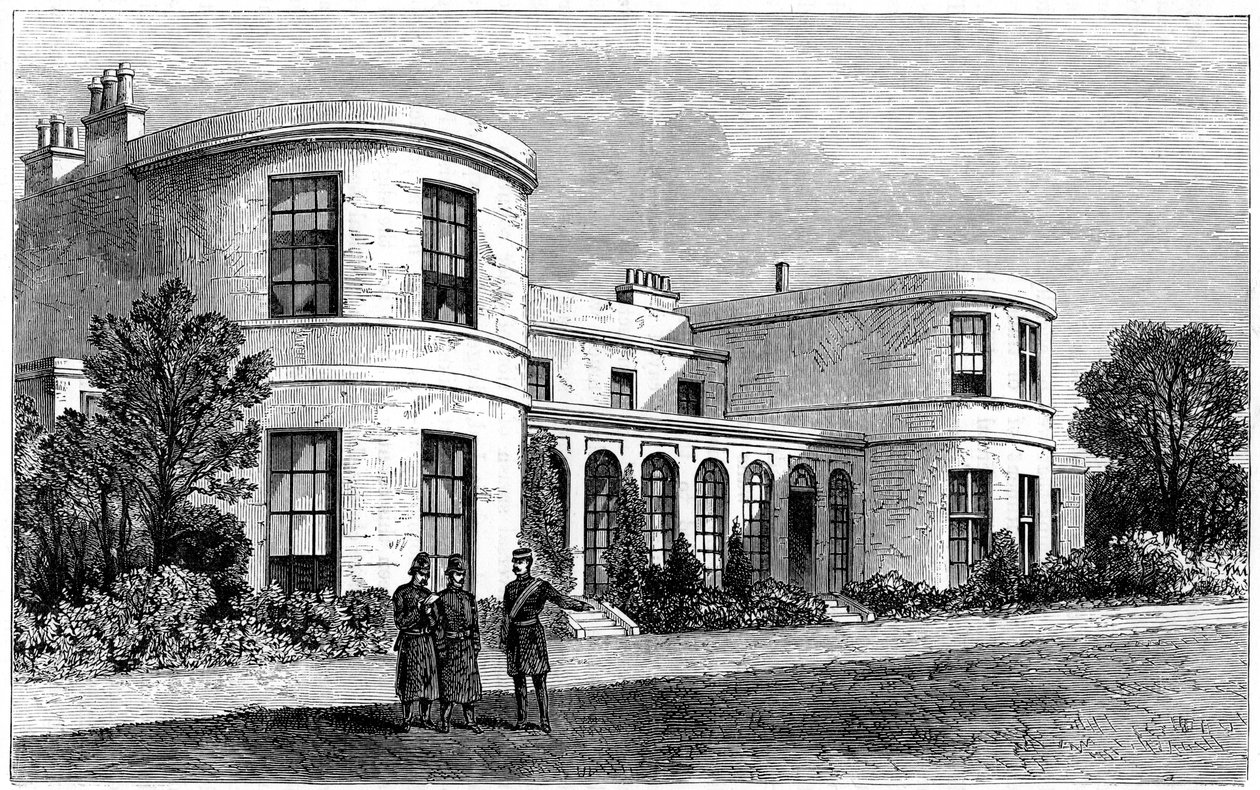 Residentie van de Chief Secretary for Ireland, Phoenix Park, Dublin door Unbekannt