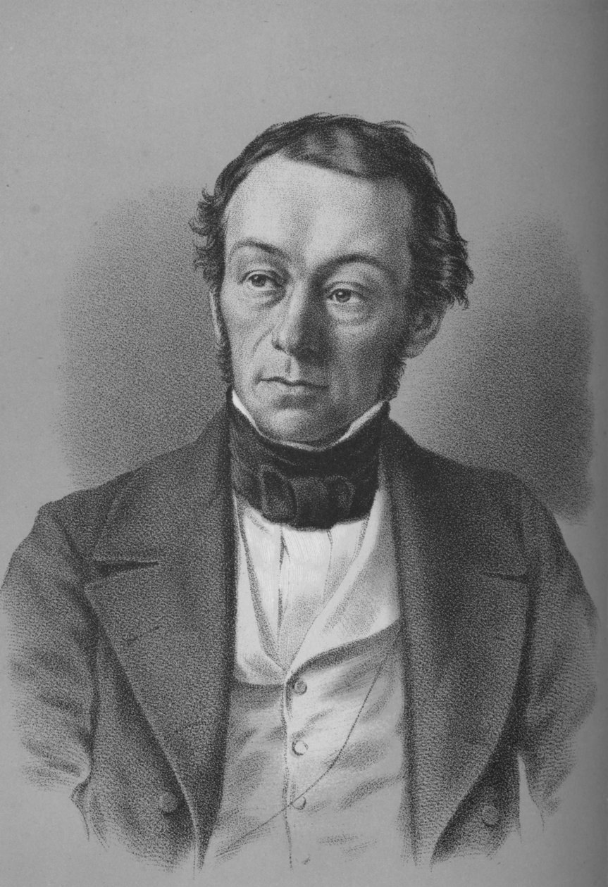 Richard Cobden, Britse fabrikant, politicus en vrijhandelscampagnevoerder, c1850 door Unbekannt