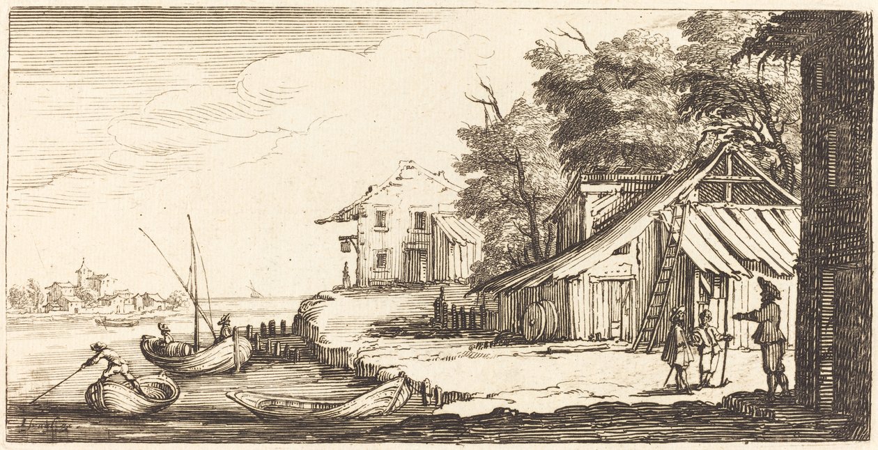 Rivieroever, 1635 of later door Unbekannt