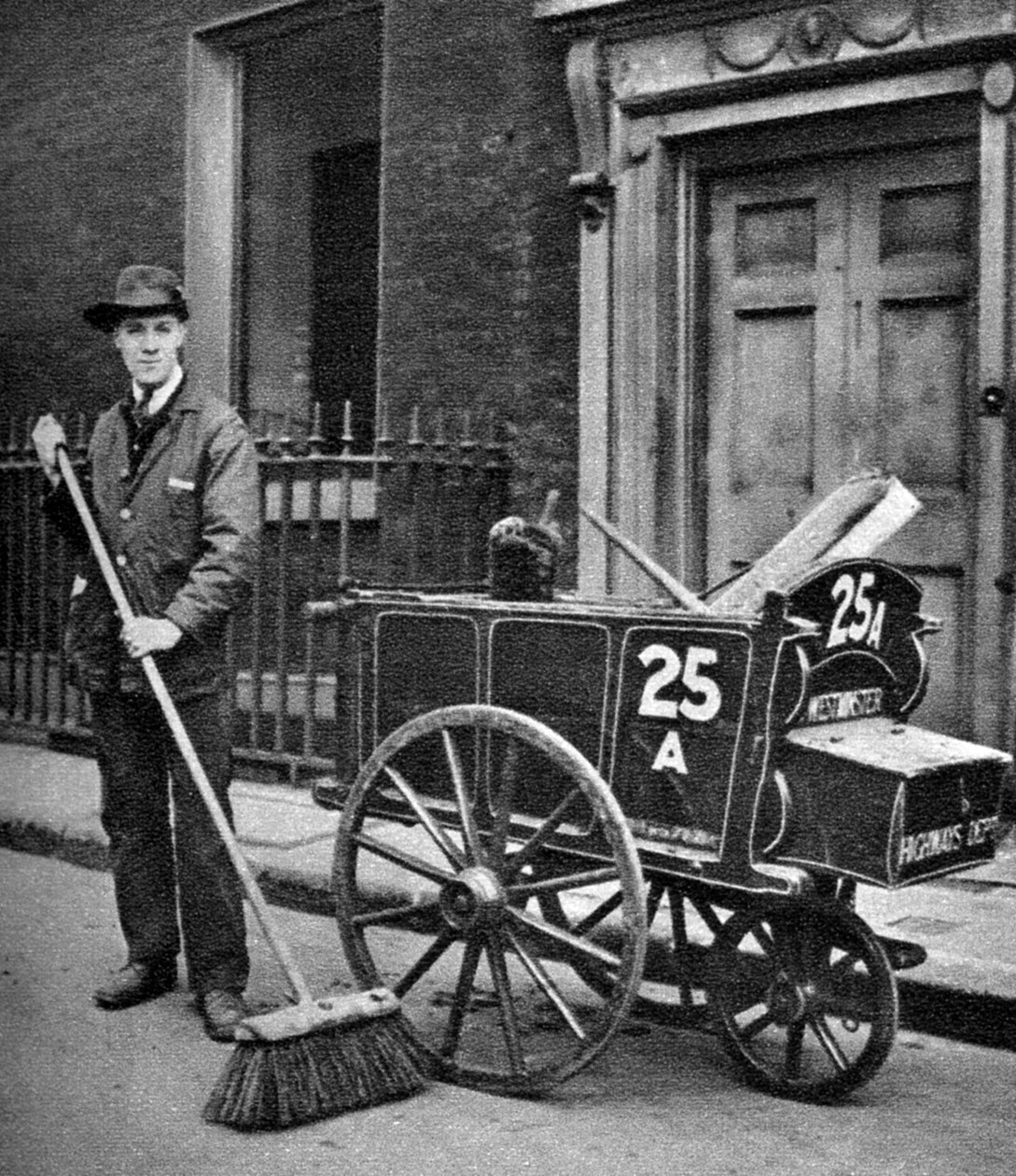 Straatveger, Londen, 1926-1927 door Unbekannt