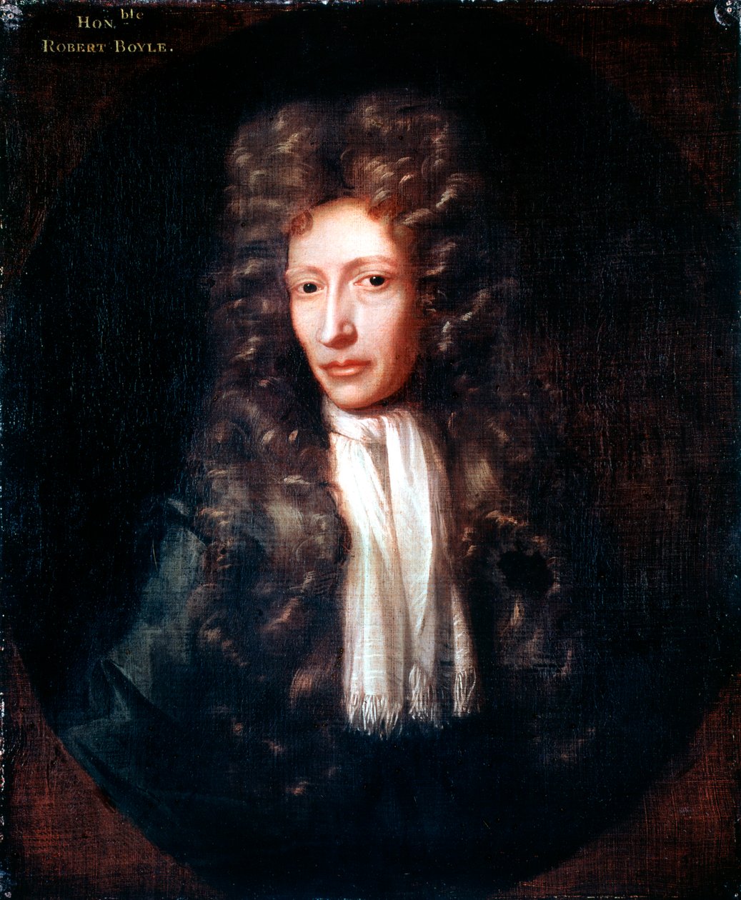 Robert Boyle, Iers geboren chemicus en natuurkundige, ca. 1689-1690 door Unbekannt