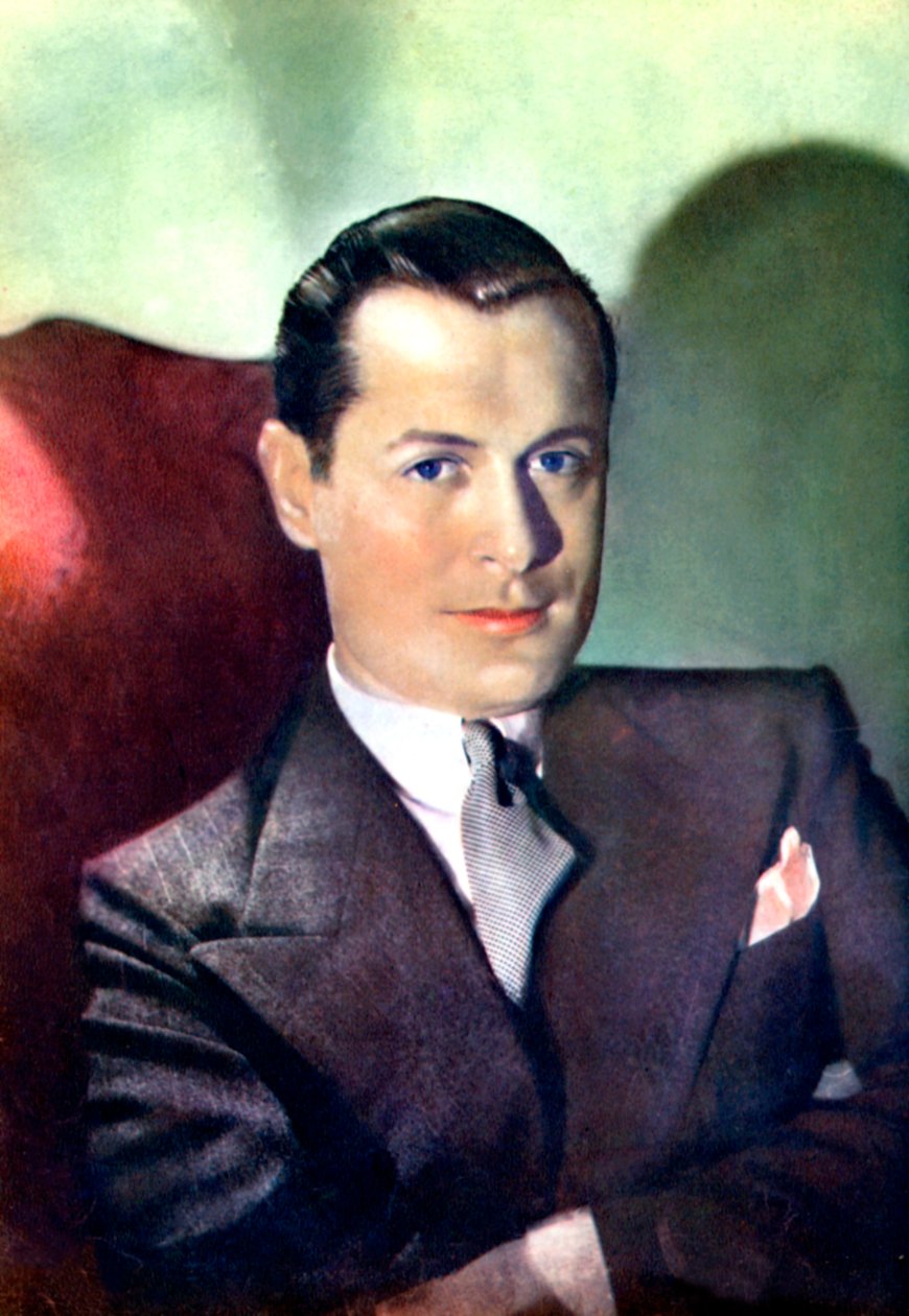 Robert Montgomery, Amerikaanse acteur en filmregisseur, 1934-1935 door Unbekannt