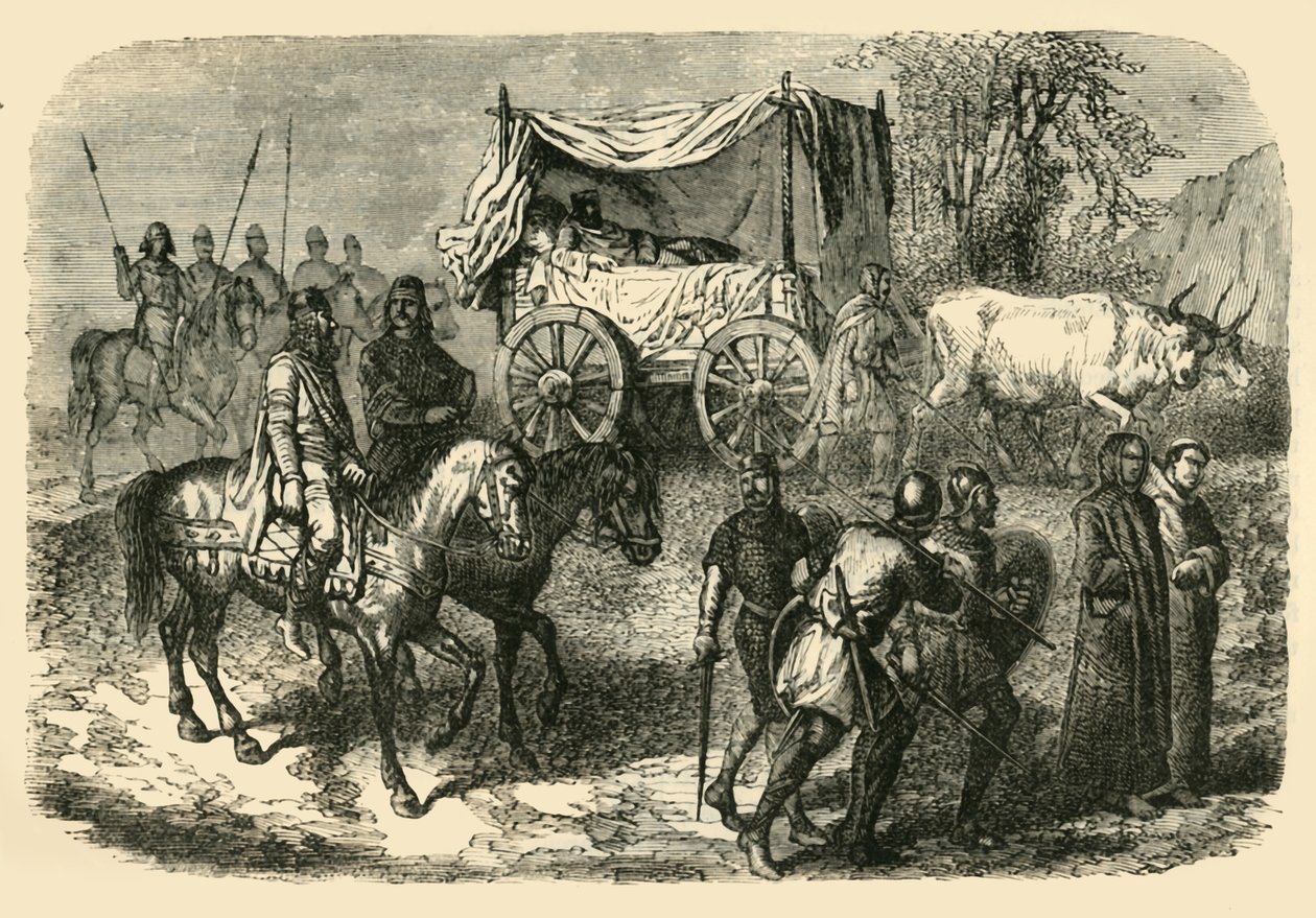 Roi Faineant Koninklijke Luilak van het Merovingische Ras, 7e eeuw, 1890 door Unbekannt