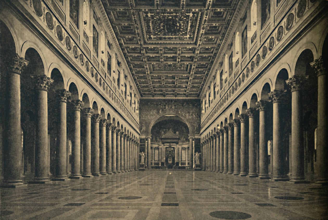 Rome - Basiliek van Sint-Paulus buiten de muren door Unbekannt