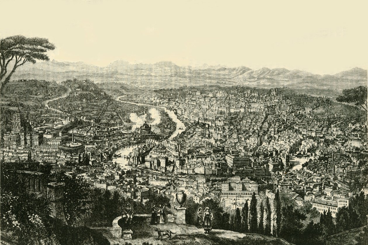 Rome, 1890 door Unbekannt