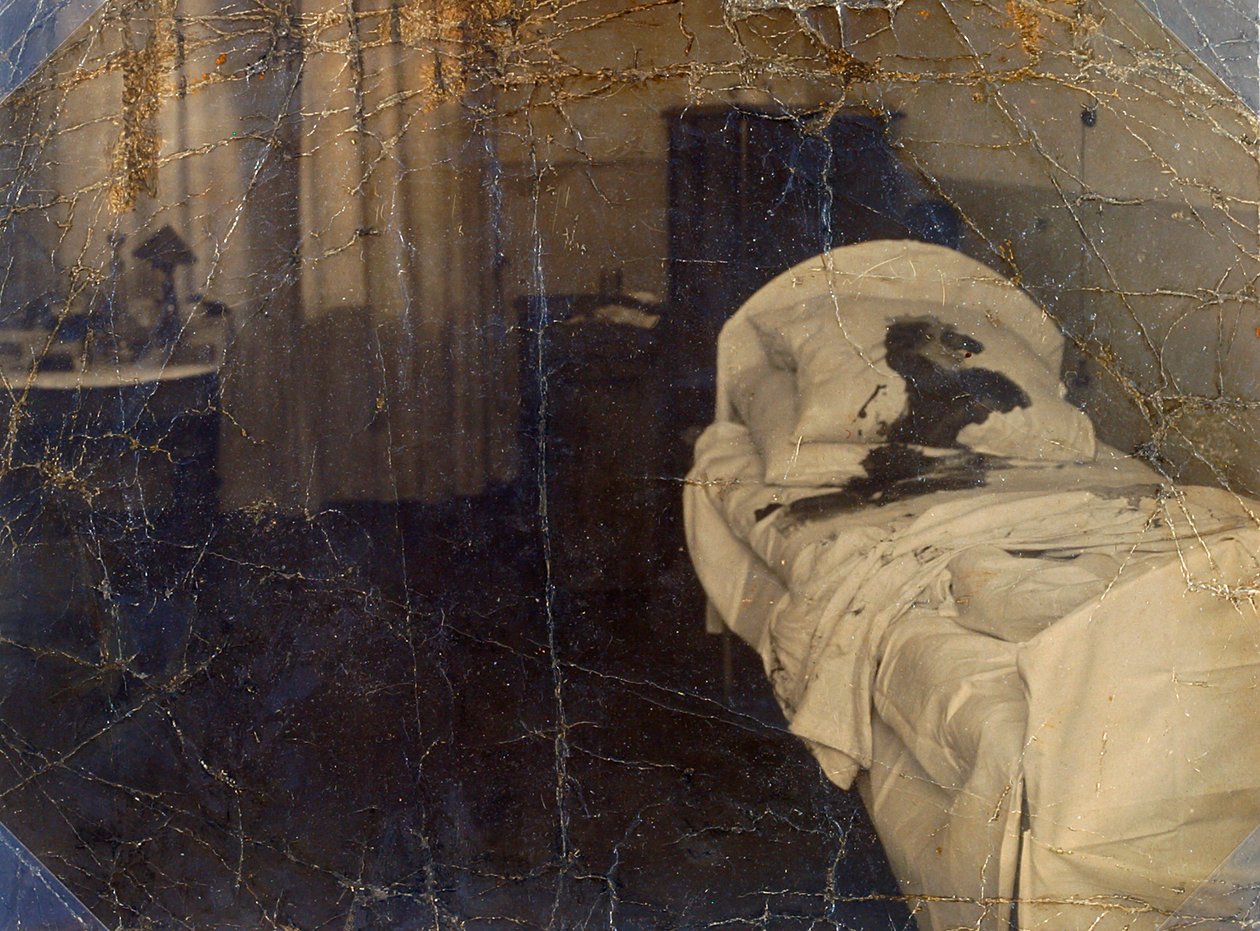 Kamer in het Mariinskaya-ziekenhuis waar Fyodor Kokoshkin werd vermoord, Petrograd, Rusland, 1918 door Unbekannt