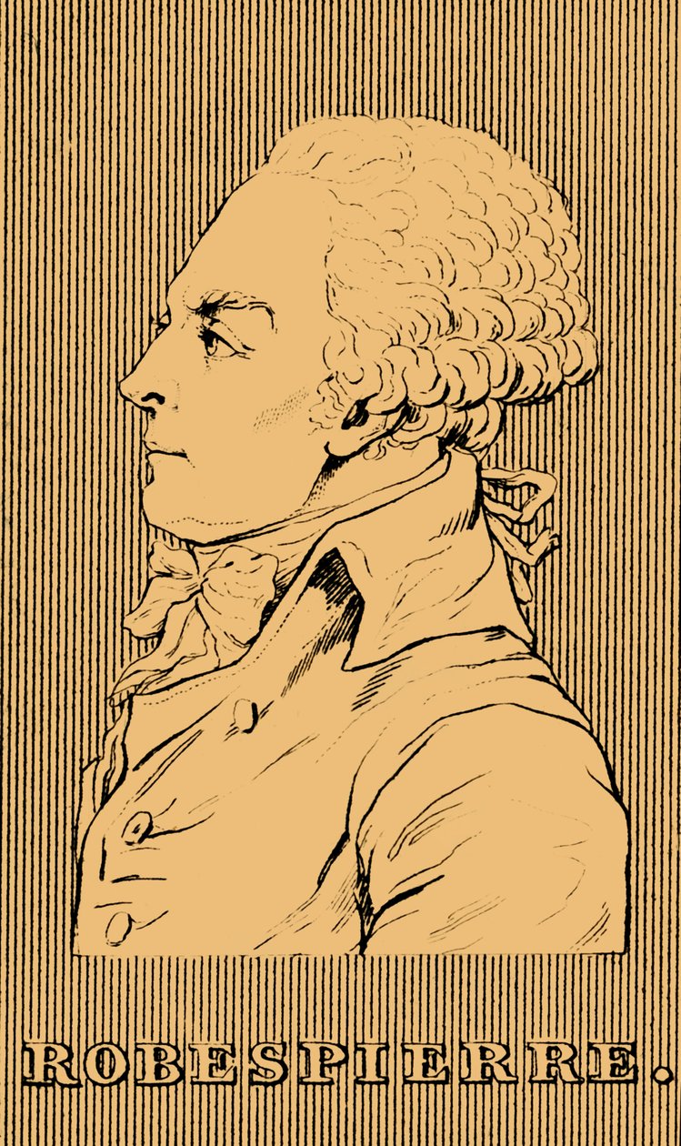 Robespierre, 1758-1794 door Unbekannt