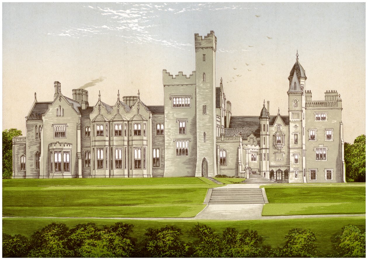 Rossmore Park, County Monaghan, Ierland, huis van Lord Rossmore, ca. 1880 door Unbekannt