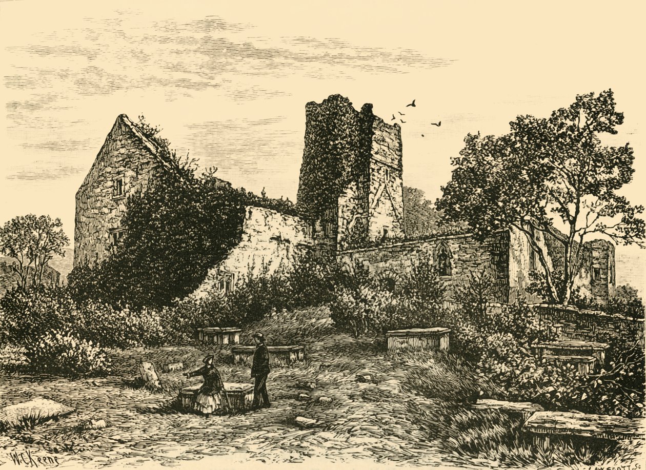 Ruïnes bij Rathmullen, 1898 door Unbekannt
