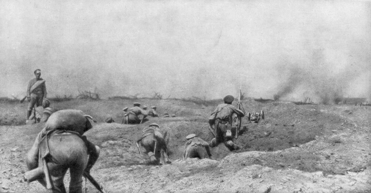 Russisch offensief, Dzike Lani, Ternopil, Oekraïne, Eerste Wereldoorlog, 1 juli 1917 door Unbekannt