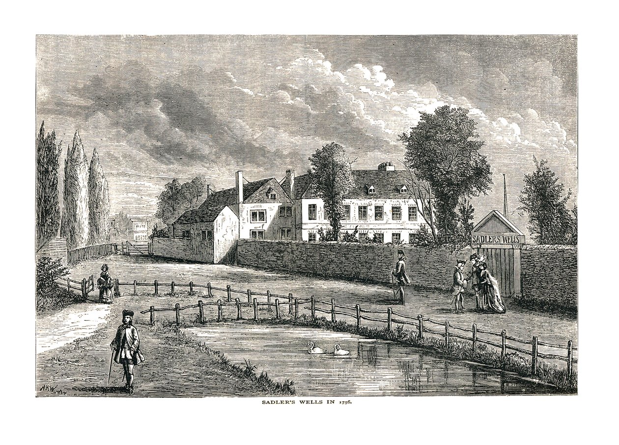 Sadlers Wells, 1756 door Unbekannt