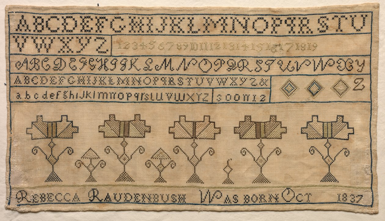 Merklap, 1837 door Unbekannt