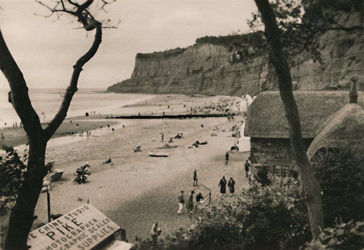 Zanden en Oude Shanklin Hoofd, Shanklin, I.W., c1920 door Unbekannt