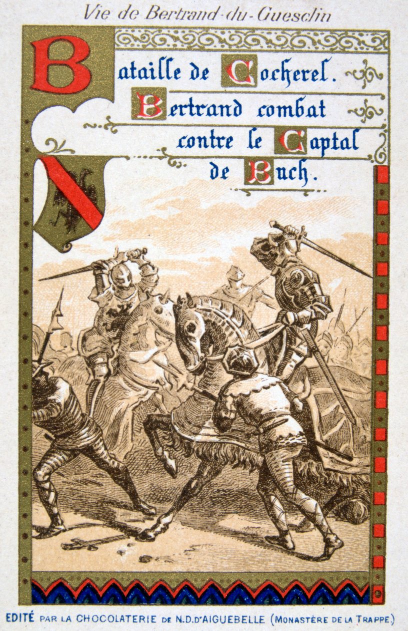 Scène uit het leven van Bertrand du Guesclin door Unbekannt