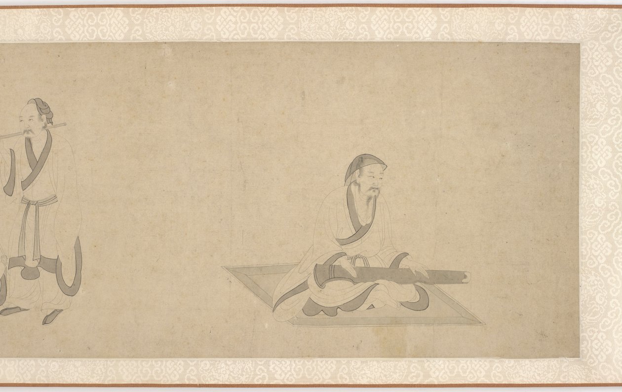 Scènes uit het leven van Tao Yuanming deel 2, Ming-dynastie, 1368-1644 door Unbekannt