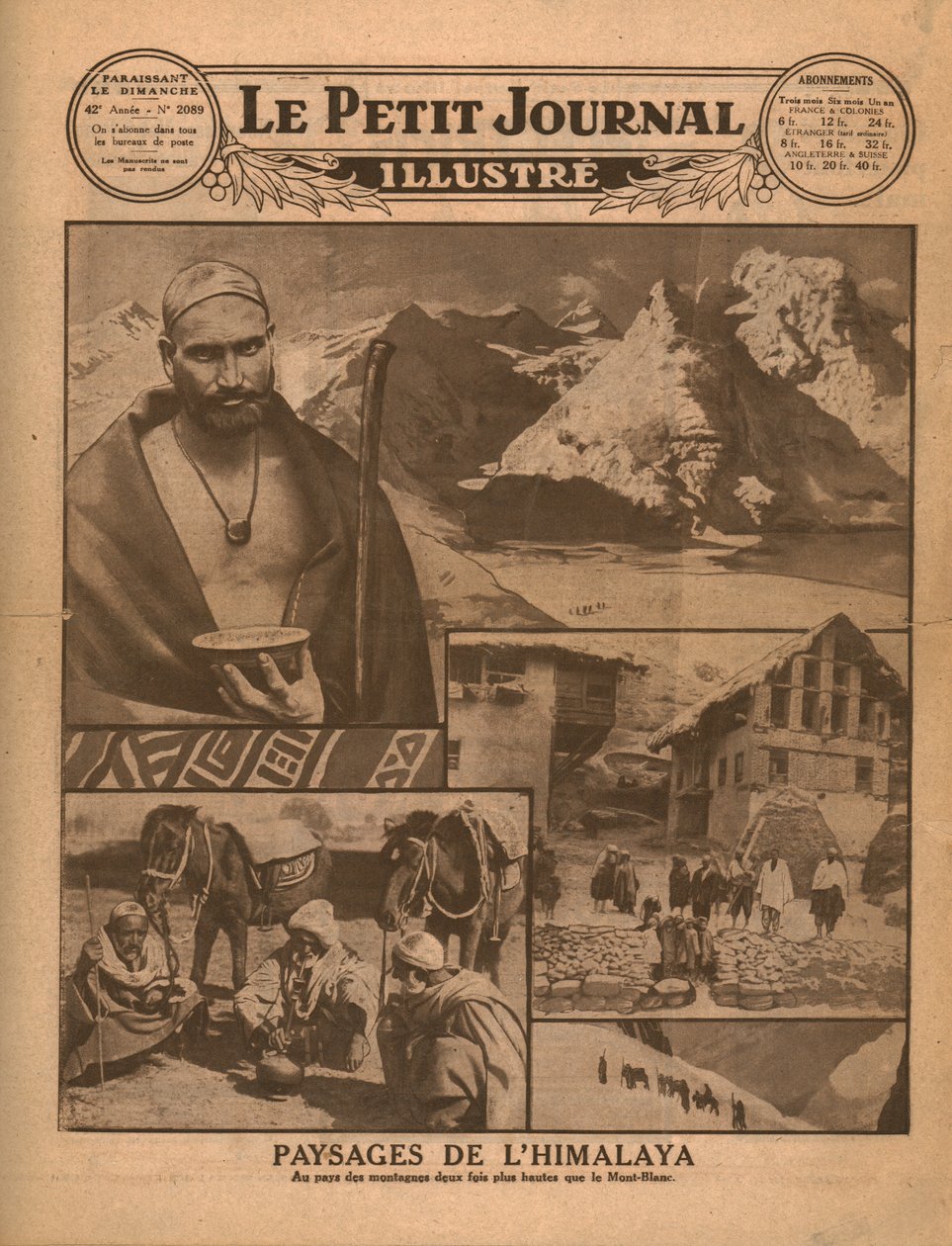 Scènes in de Himalaya, 1931 door Unbekannt