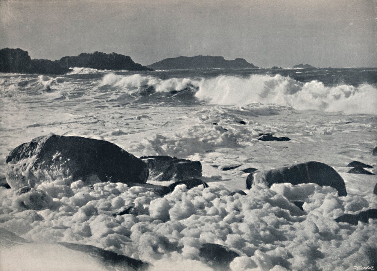 Scilly-eilanden - Hell Bay, Bryher, 1895 door Unbekannt