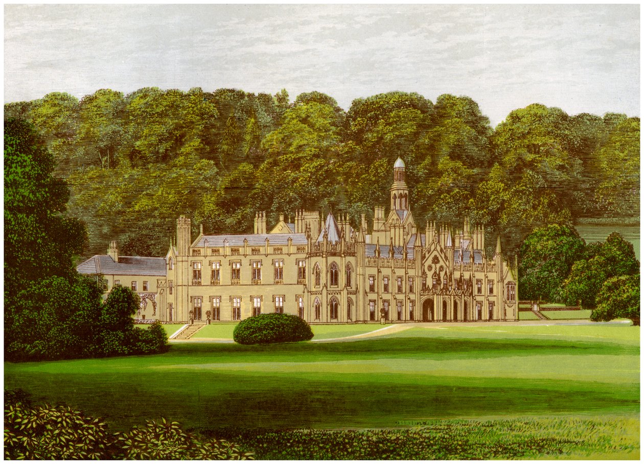 Shelton Abbey, County Wicklow, Ierland, huis van de Graaf van Wicklow door Unbekannt