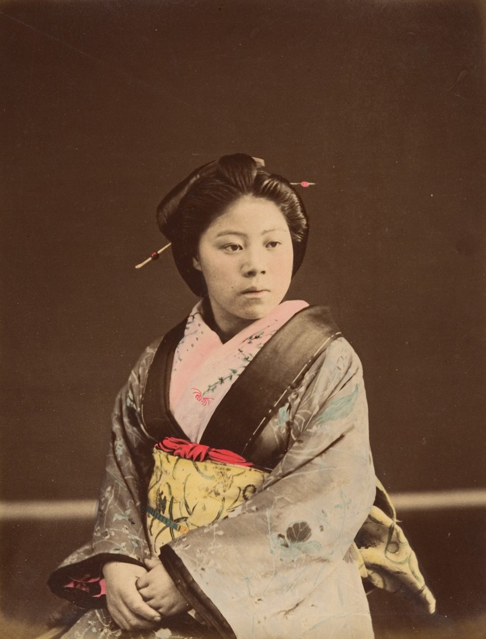 Shin, Een Bekende Thee Huis Meisje in Yokohama, 1870s door Unbekannt