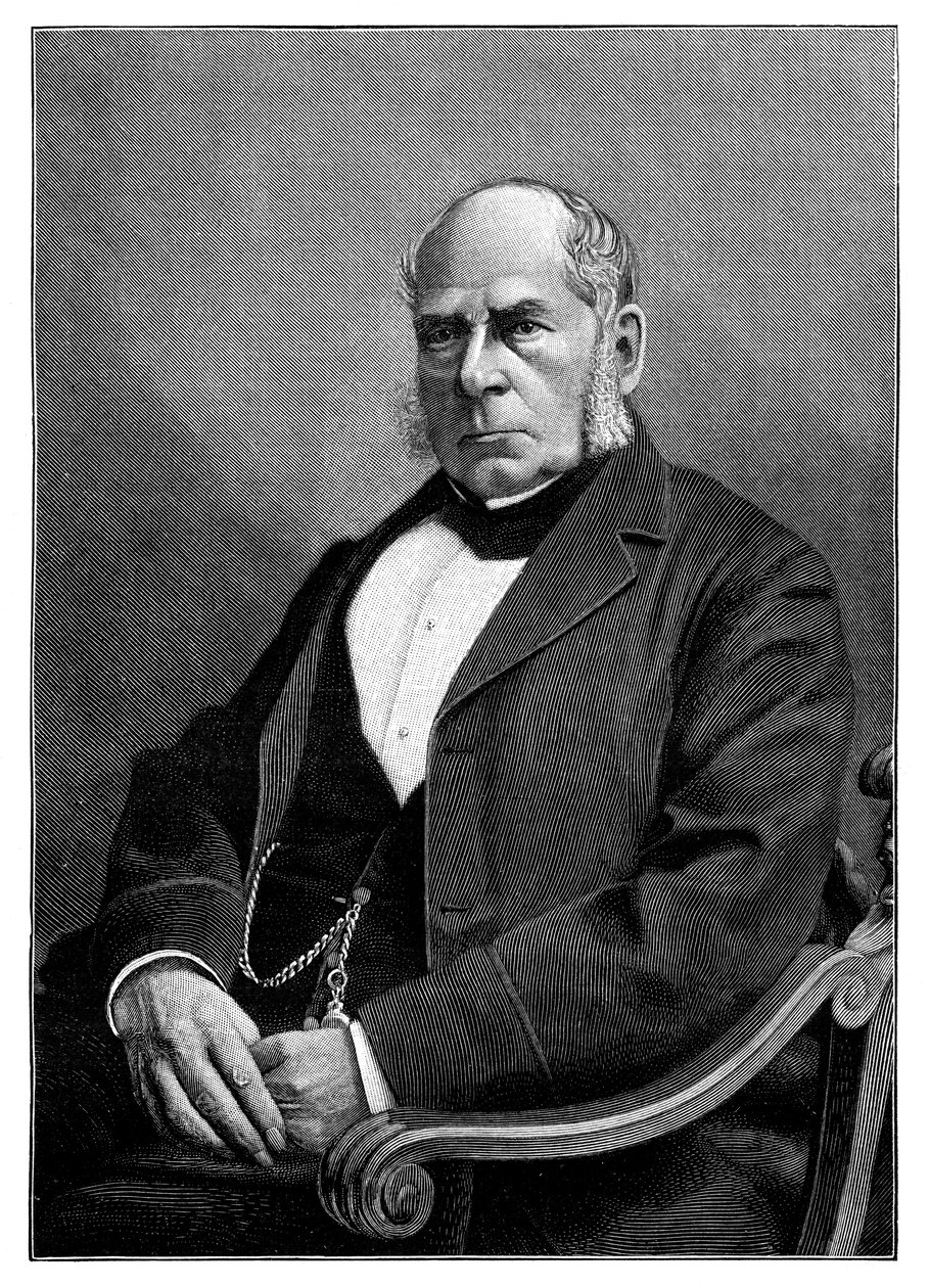 Sir Henry Bessemer, 19e-eeuwse Engelse ingenieur, 1900 door Unbekannt