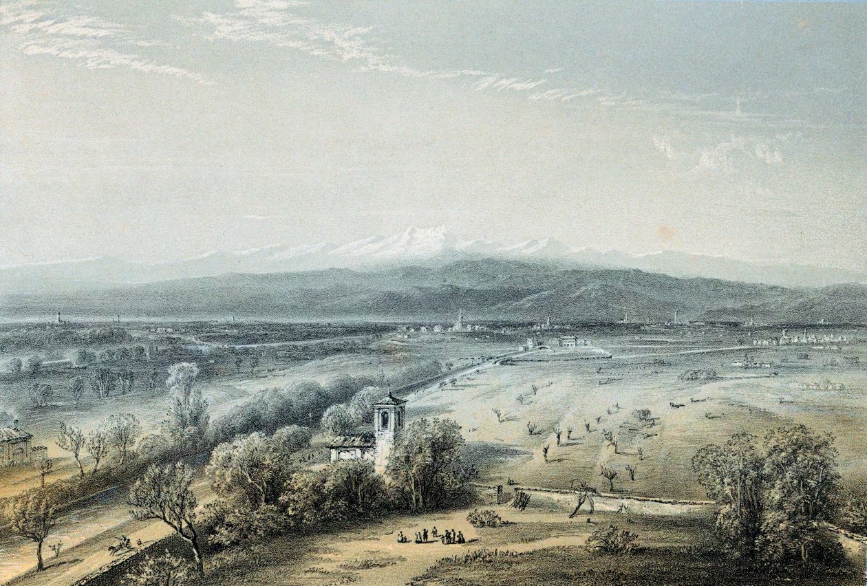 Plaats van de Slag bij Magenta, Italië, 4 juni 1859 door Unbekannt