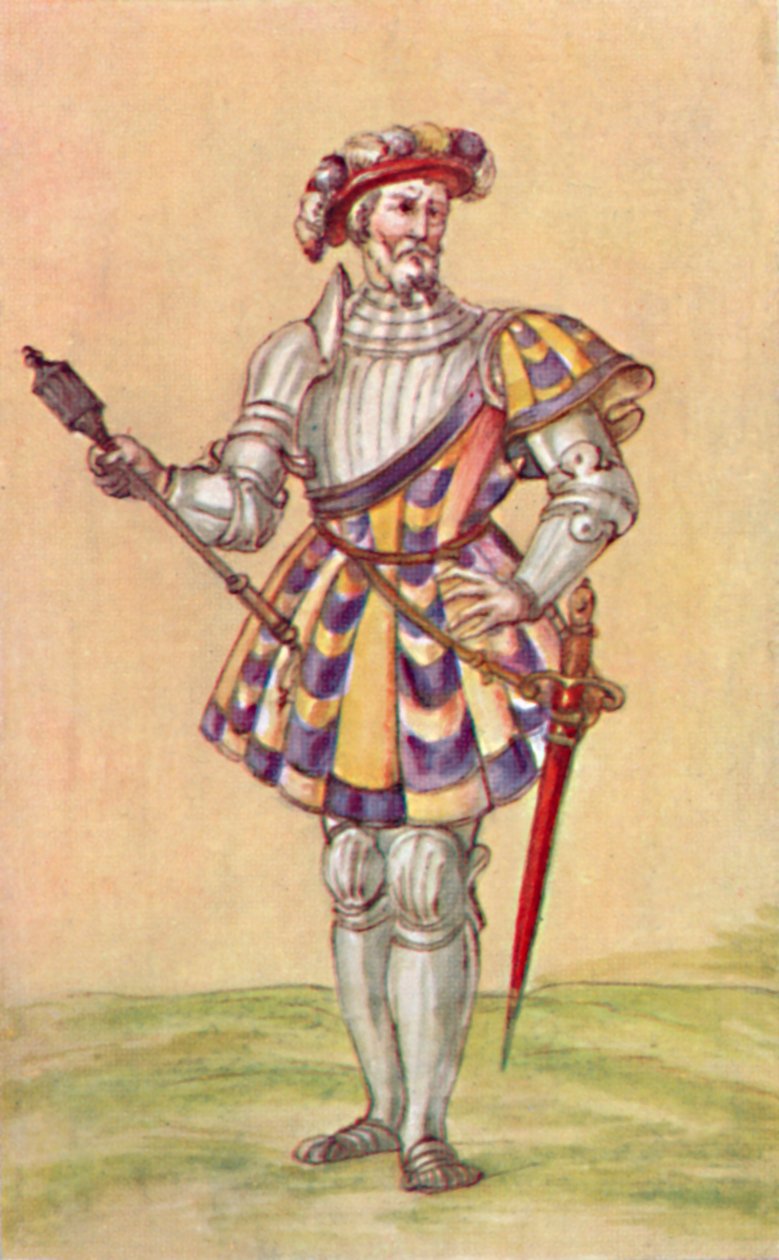 Soldaten uit de Tudor-periode door Unbekannt