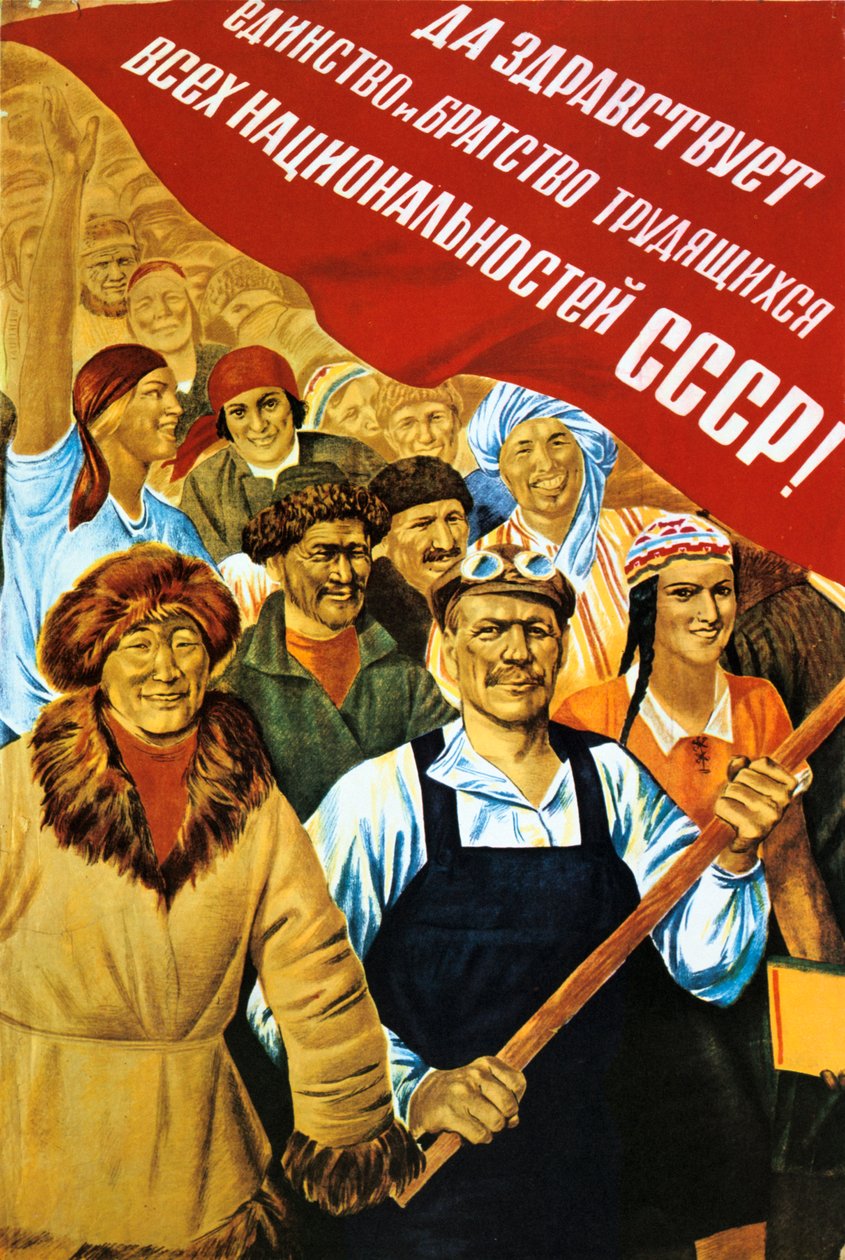 Sovjet politieke poster, 1934 door Unbekannt