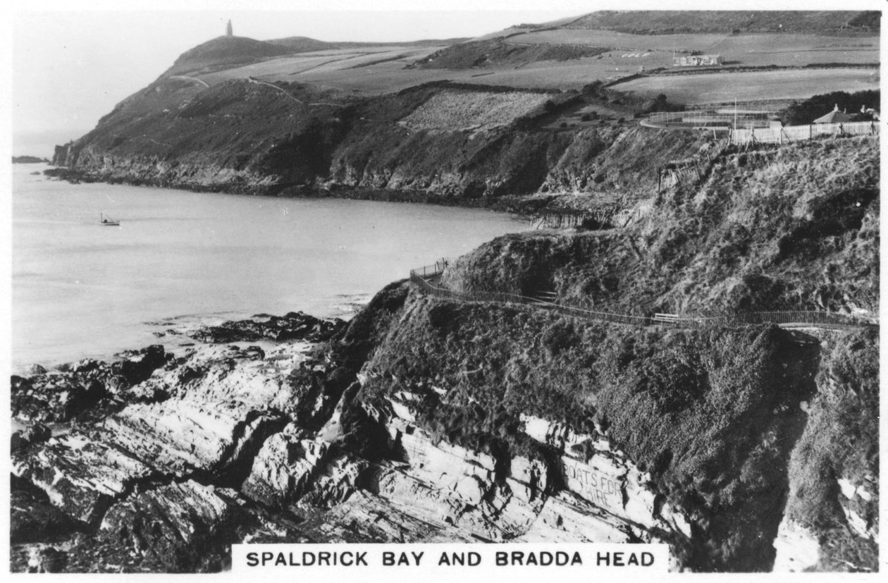 Spaldrick Bay en Bradda Head, Isle of Man, 1937 door Unbekannt