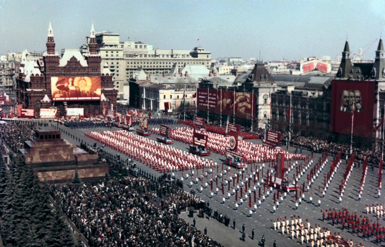 Sportparade, Rode Plein, Moskou, 1972 door Unbekannt