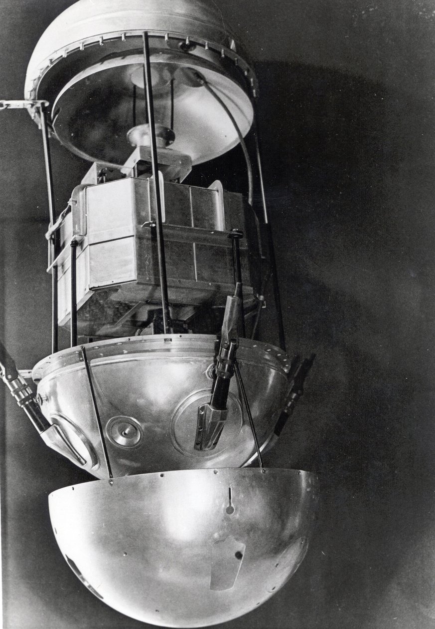 Spoetnik 1, Russische satelliet, 1957 door Unbekannt