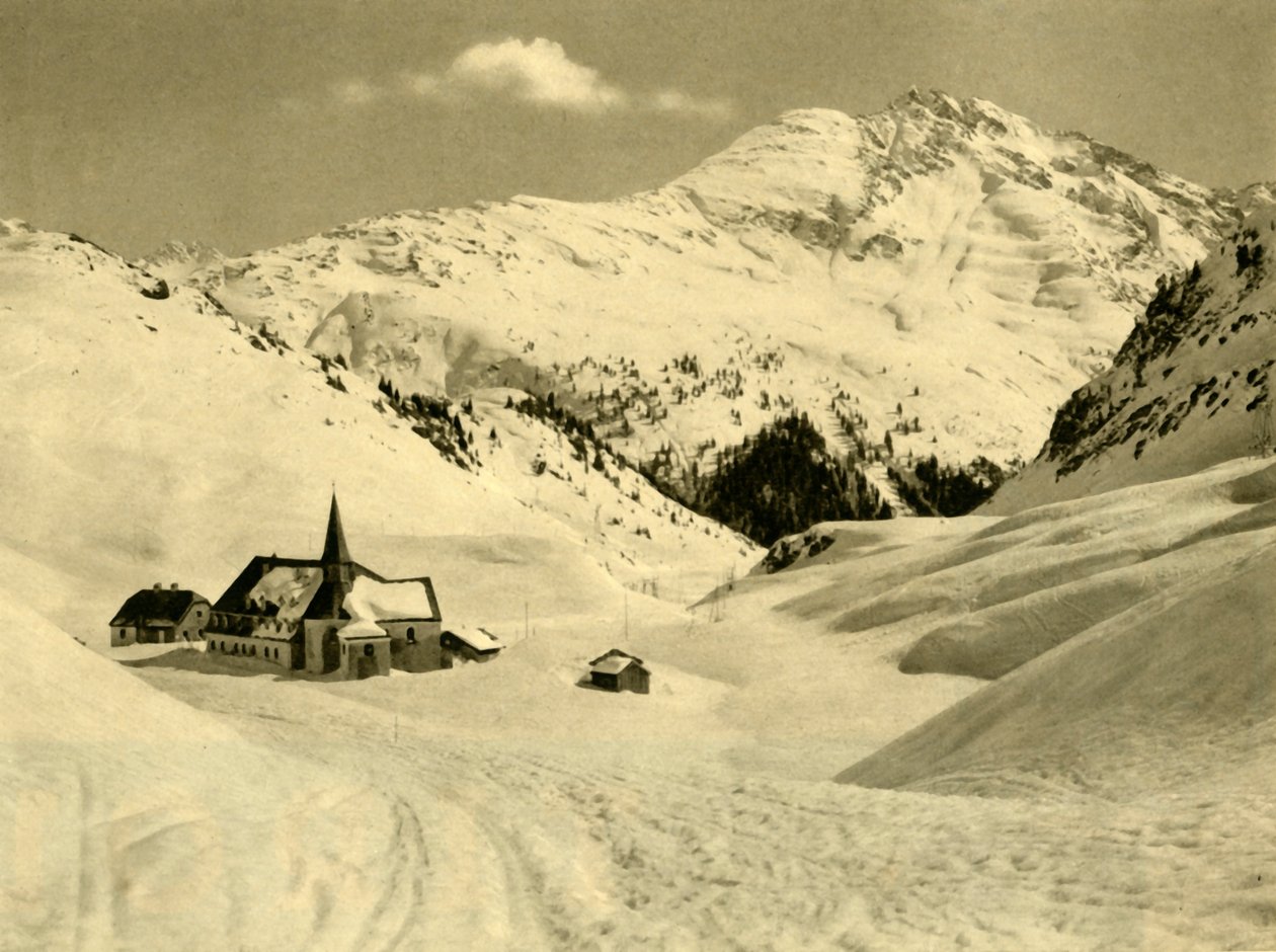 St Christoph am Arlberg, Oostenrijk, ca. 1935 door Unbekannt