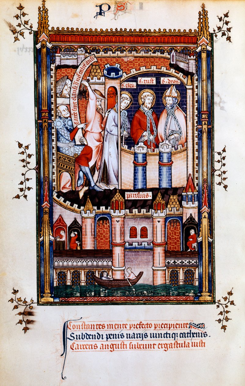 Sint Denis in ketenen, 1317 door Unbekannt
