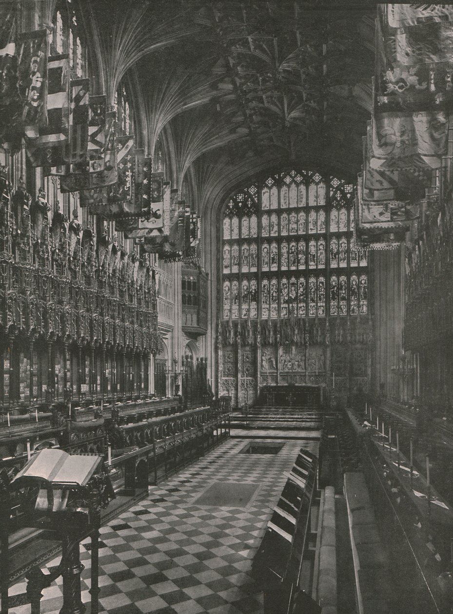 St. Georges Kapel, Windsor, 1910 door Unbekannt