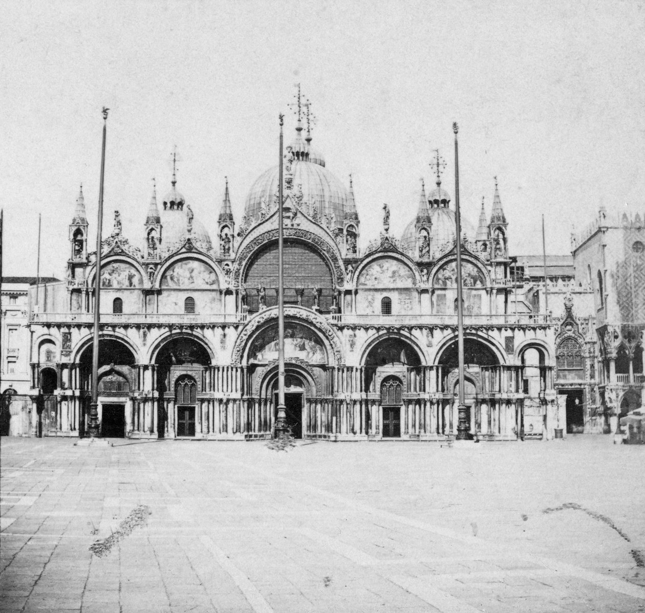 Basiliek van San Marco, Venetië, Italië, eind 19e of begin 20e eeuw door Unbekannt