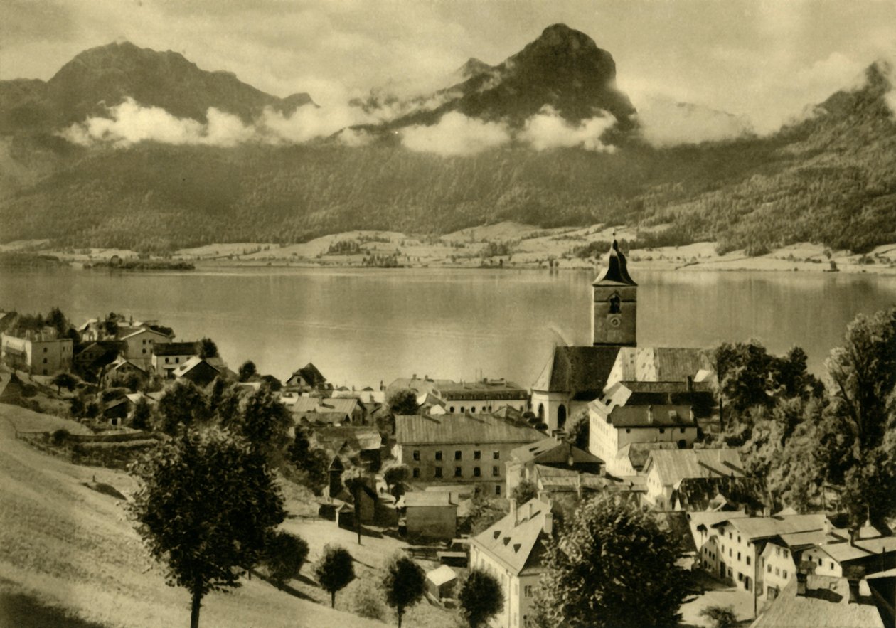 St Wolfgang im Salzkammergut, Opper-Oostenrijk, c1935 door Unbekannt