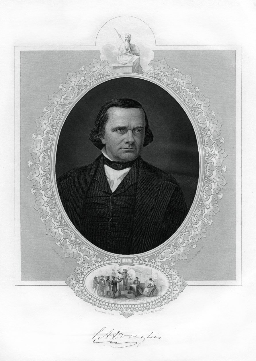 Stephen A Douglas, Amerikaanse politicus door Unbekannt