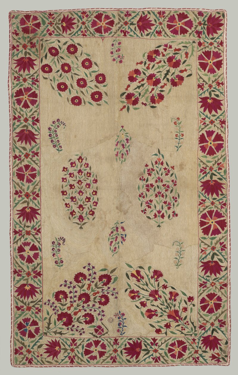 Suzani: divanhoes, 1700s door Unbekannt