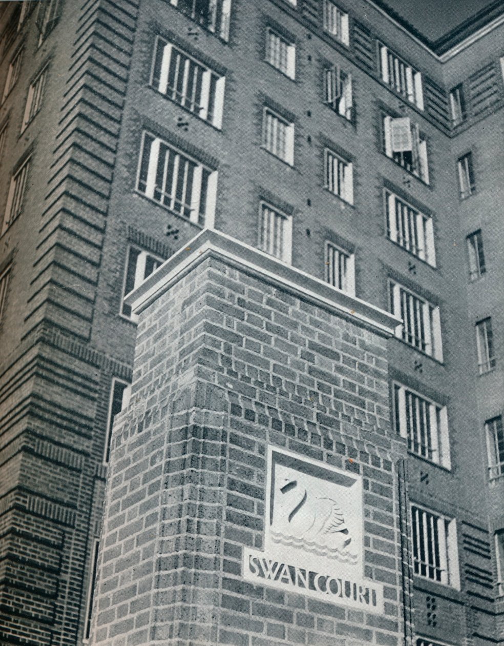 Zwanenhof, Chelsea, 1932 door Unbekannt
