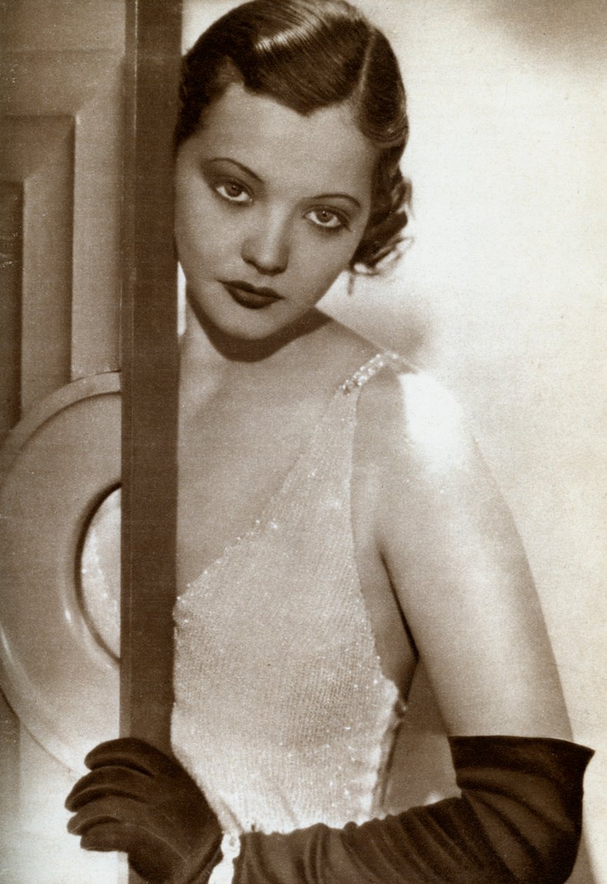 Sylvia Sidney, Amerikaanse actrice, 1933 door Unbekannt
